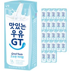 맛있는우유GT 고소한 저지방 멸균우유, 180ml, 24개