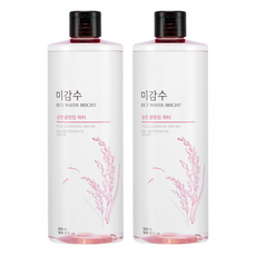 미감수 브라이트 순한 클렌징 워터, 500ml, 2개