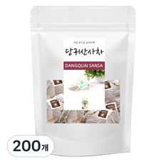 삼각티백 당귀산사, 1g, 2개