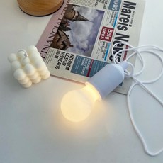 吸引人的LED燈串裝飾小夜燈, 電燈顏色（暖白）