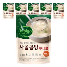 CJ bibigo 低鈉牛骨湯, 6包, 500g