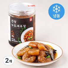 모두의 집밥 간장 누드새우장, 2개, 500g