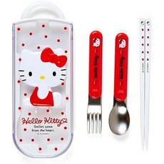 sanrio 三麗鷗浮雕餐具組 kt, 1入