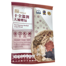 Yifood 頤珍宮膳 十全溫潤大補燉包, Ten Essence herbal soup blend, 38.8g, 1包