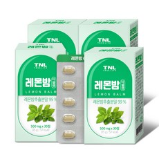 TNL 레몬밤 타블렛, 30정, 4개