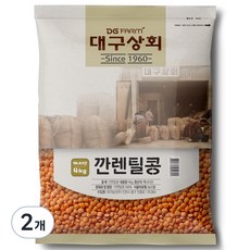 대구상회 깐렌틸콩, 4kg, 2개