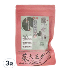 夢大王 冬瓜荷葉美濕茶包, 每盒10入 共60g, 6g, 10包, 3袋