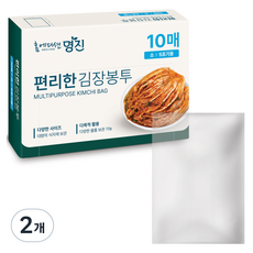 명진 편리한 김장봉투 10p, 소형(약5포기), 10개입, 2개