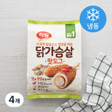 하림 닭가슴살 핫도그 8개입 (냉동), 720g, 4개