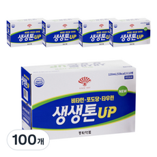 동화약품 생생톤업 에너지 음료, 120ml, 100개