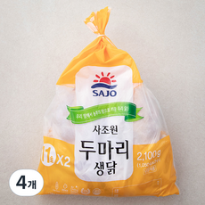 사조원 육계 11호 두마리 (냉장), 1050g, 4개