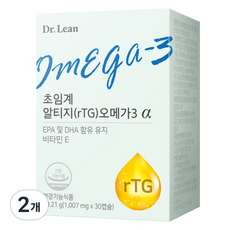 닥터린 초임계 알티지 오메가3 알파 24g, 30정, 2개