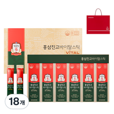 정관장 홍삼진고바이탈스틱 5p + 쇼핑백, 300g, 3개 50g, 18개
