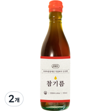 몽미당 참기름, 350ml, 2개