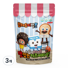 아텍스 브레드이발소 맛있는 키즈비타민 56g, 3개