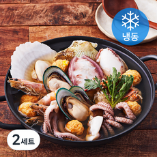 살맛나요 해물사부 700g + 지리탕양념 70g + 피쉬볼 100g 세트 (냉동), 2세트