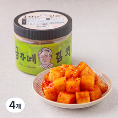 금자네 깍두기, 500g, 4개