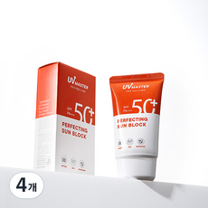 토니모리 유브이마스터 퍼펙팅 선블럭 SPF50+ PA+++, 4개, 50ml