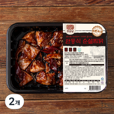 오키도키찜닭동성로본점 꾸브닝 안동식 순살찜닭 800g 2개