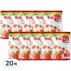프로엠 요거팜 쌀로만든 딸기 스낵 30g, 20개