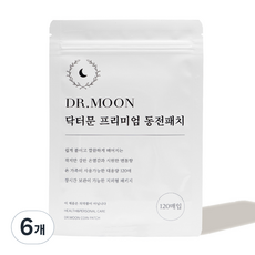  닥터문 프리미엄 동전패치 멘톨향, 120개입, 6개 