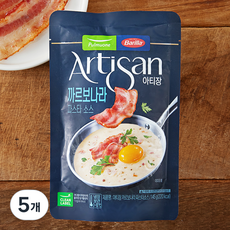 풀무원 아티장 까르보나라 소스, 145g, 5개