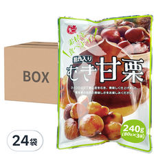 Happy Pocket 天津甘栗, 240g, 24袋