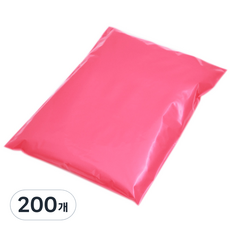 LDPE 접착 택배봉투 핑크 N20G20022, 200개