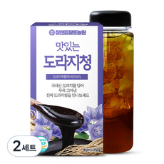 황토농원 맛있는 도라지청 250g + 보틀, 2세트