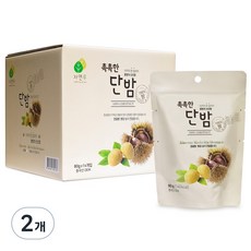 자연루 촉촉한 단밤, 1.12kg, 2개