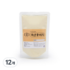 산촌마을 국산 콩비지 분말, 100g, 12개