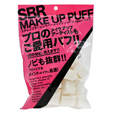 ISHIHARA 石原商店 職人專用粉撲 25入 五角型, 細緻上妝 平面服貼好推妝, 1包