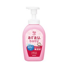 SARAYA arau 愛樂寶 無添加奶嘴奶瓶清潔泡泡, 500ml, 1瓶