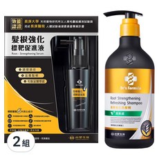 台塑生醫 Dr's Formula 髮根強化標靶促進液 50ml+髮根強化洗髮精 清爽感 200g, 2組