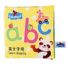 OhBabyLaugh 中英文布書 壹2.黃認識字母