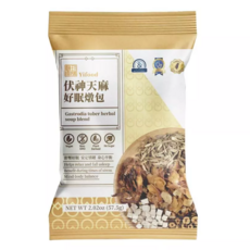 Yifood 頤珍宮膳 伏神天麻好眠燉包 Gastrodia tuber herbal soup blend, 57.5g, 1包