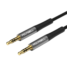 POLYWELL 寶利威爾 公對公 三極 3.5mm 立體聲音源線, PW15-W52-B111, 1條