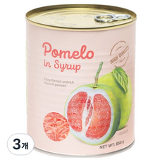 네이쳐티 포멜로 인 시럽, 850g, 3개