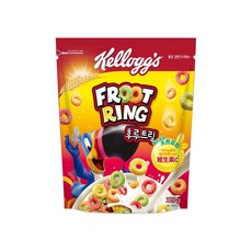 家樂氏 香果圈 FROOT RING, 天然色素, 色彩繽紛, 多種水果風味, 320g, 1包