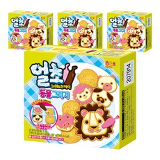 HAITAI 海太 DIY巧克力風味餅乾 動物造型系列, 單品, 4盒