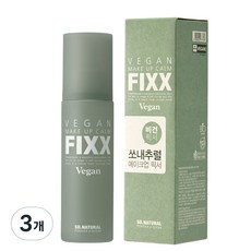 쏘내추럴 비건 메이크업 캄 픽서, 100ml, 3개