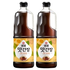 샘표 맛간장 조림볶음용, 1.7L, 2개