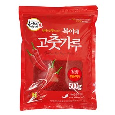 복이네먹거리 청양고춧가루 매운맛 김치용, 1개,