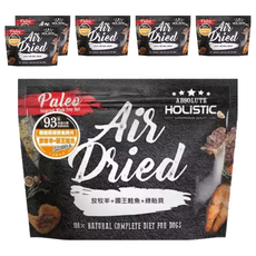 ABSOLUTE HOLISTIC 全齡犬 鮮食肉片, 放牧羊 + 國王鮭魚 + 綠貽貝 + 牛磺酸, 25g, 6包