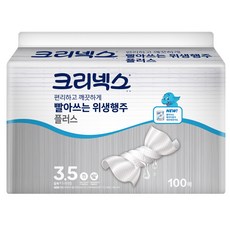 크리넥스 빨아쓰는 위생행주 플러스 100매, 1개