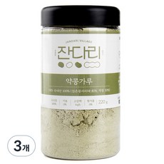 잔다리 약콩가루, 3개, 220g