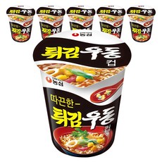 NONGSHIM 農心 天婦羅海鮮味烏龍麵 杯裝, 62g, 6入