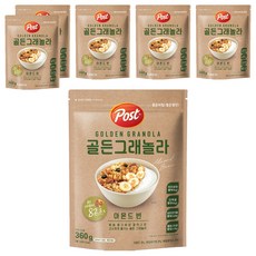 포스트 골든 그래놀라 아몬드 빈, 360g, 6개