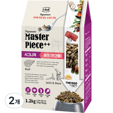 더독 전연령용 닥터소프트 명작 시그니처 습식사료, 소, 1.2kg, 2개 - 닥터소프트사료