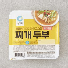청정원 찌개두부, 1개, 300g
